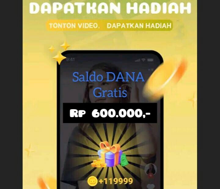 Buruan Install Aplikasi Ini, Rp600 Ribu Saldo DANA Langsung Dikirim