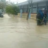 SMK Cibening Diterjang Banjir Bandang