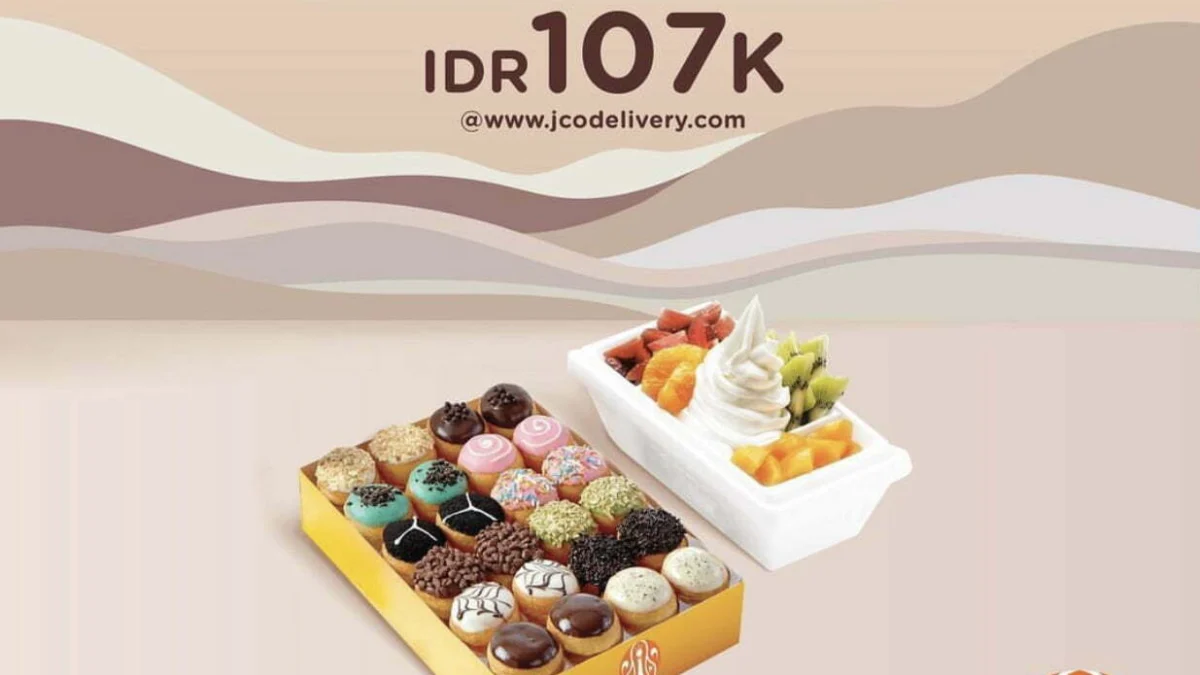 Promo JCO Terbaru Januari 2023, Cuma 107K Dapat Banyak