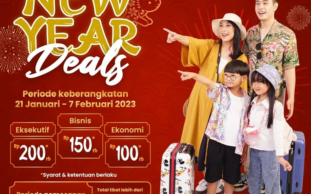 KAI Daop 3 Cirebon Beri Promo New Year Deals