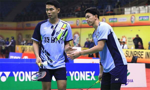 Fajar - Rian lolos perempat final India Open 2023