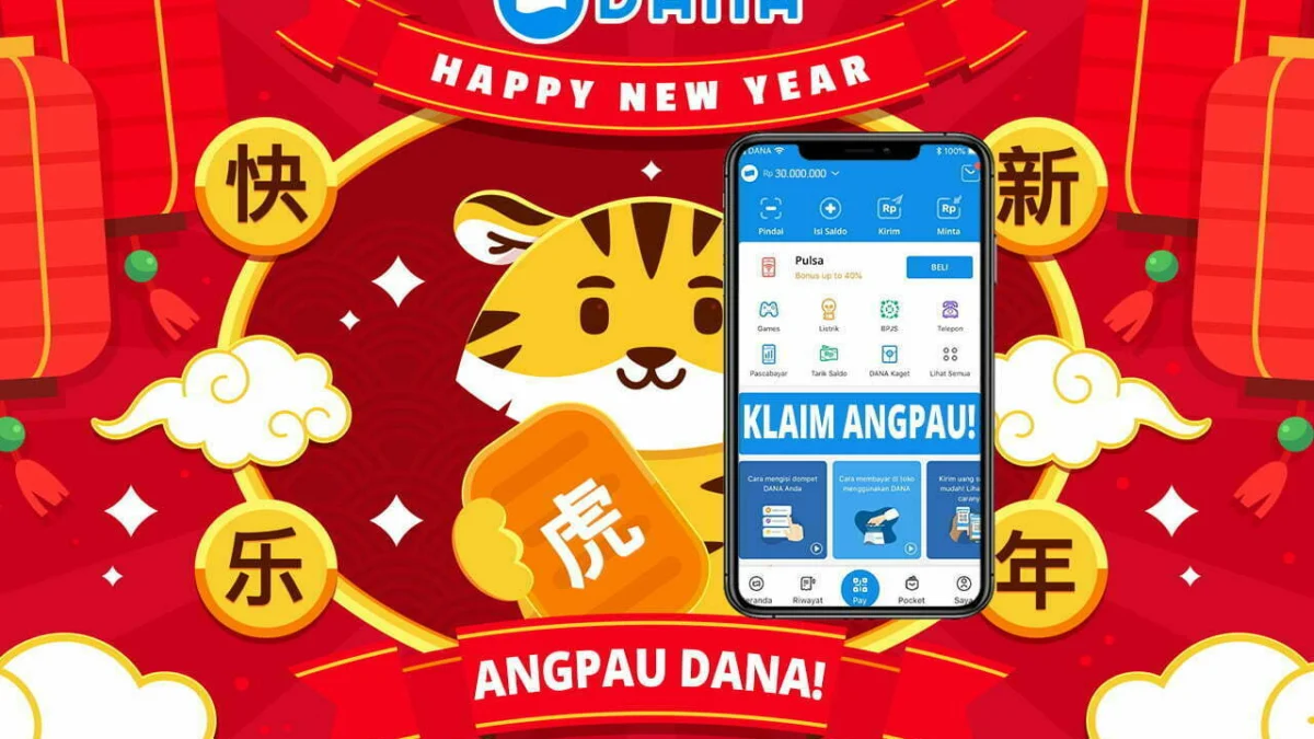 Perlu Dicoba, Angpau Imlek 2023 Penghasil Saldo DANA Gratis hingga Rp30 Juta