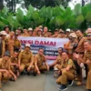 Puluhan Kepala Desa dari Kuningan Jawa Barat Ikut Aksi Damai di Senayan