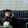 Kiper PSIS Semarang berlatih menghadapi laga putaran 2 liga 1