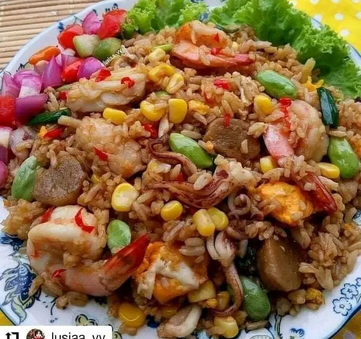 resep nasi goreng seafood