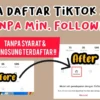 Follower Minim, Ini Cara Daftar Di Tik Tok Afilliate