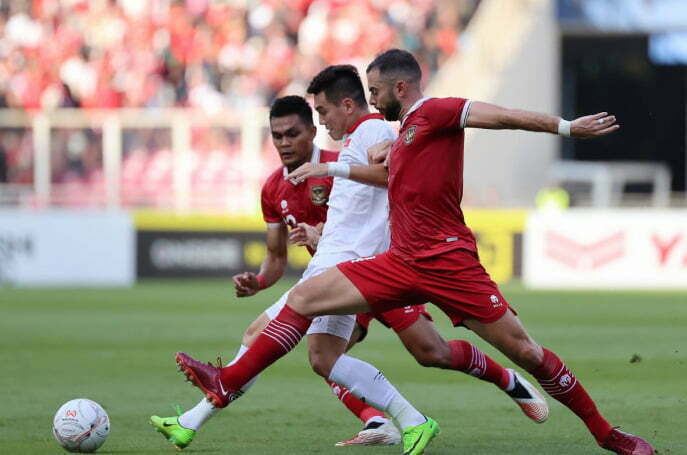 Timnas Indonesia bermain imbang 0-0 lawan Viertnam