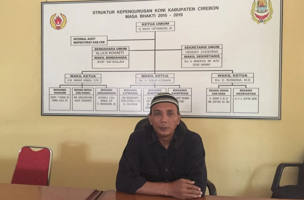 Calon Ketua KONI Kab Cirebon, Sutardi Raharja