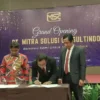 GRAND OPENING: Grand opening PT MSC digelar di Patra Hotel Cirebon, disaksikan langsung jajaran Pemerintah Kota Cirebon, BUMD, serta para pengusaha, Selasa (24/1/2023). --FOTO: abdullah/radar cirebon