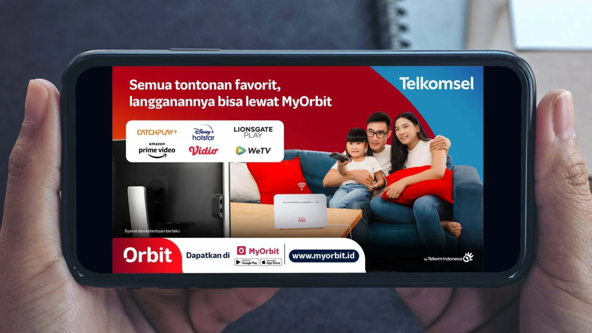 Hadirkan Kemudahan Akses Konten, Telkomsel Orbit Luncurkan Paket Khusus Entertainment