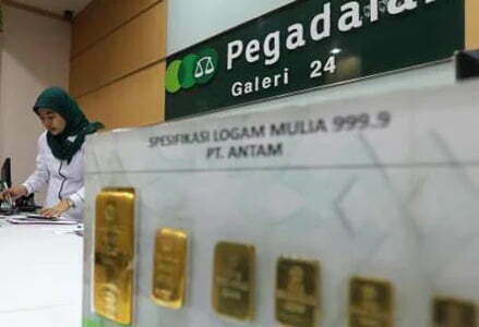 Harga Emas Antam dan UBS Ini di Pegadaian