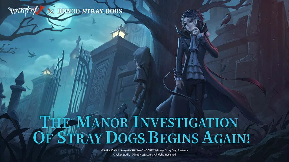 Crossover Identity V X Bungou Stray Dogs Hadir Kembali! Simak Detilnya!