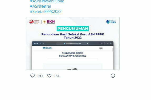 Pengumuman Hasil Seleksi PPPK Guru 2022 Ditunda