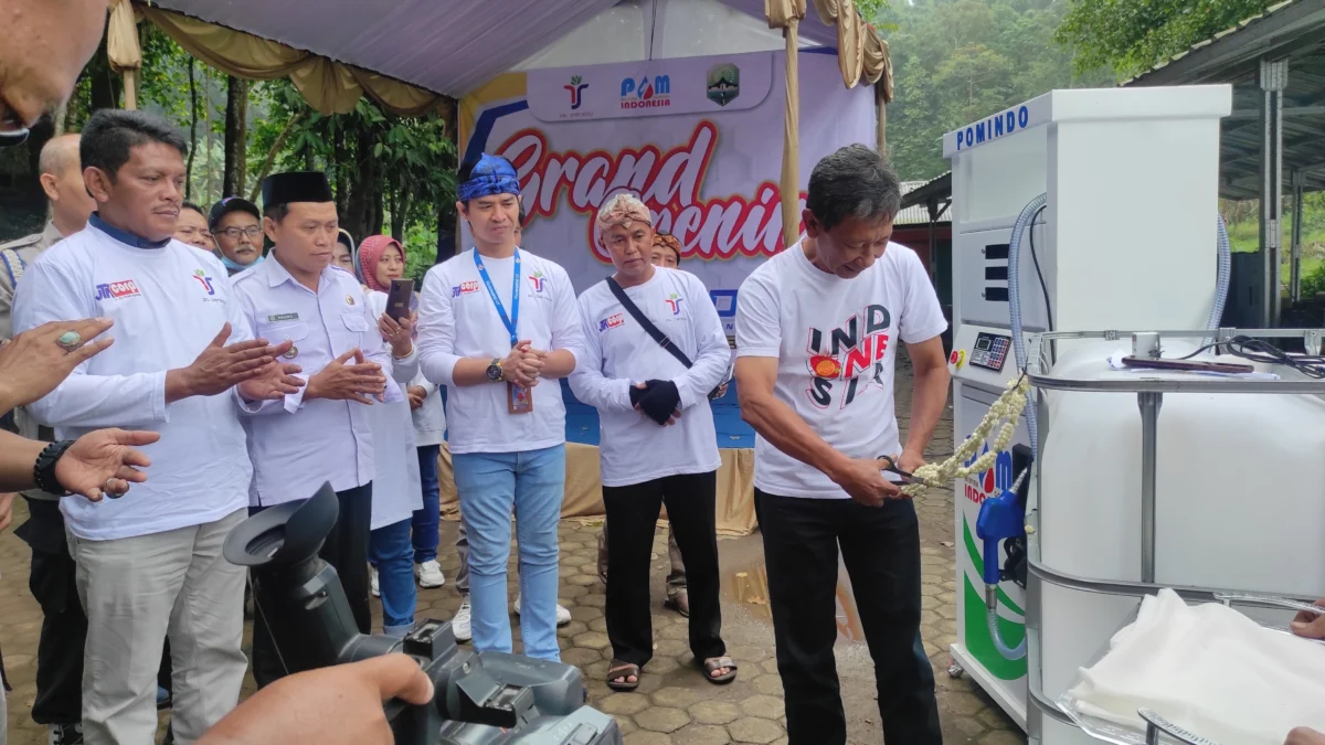 PT ParaBu melakukan terobosan dengan melaunching Pom Minyak Goreng di Kabupaten Majalengka