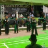 Pagar Nusa menampilkan pecak silat dalam acara konferensi cabang ke-1