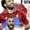 Mohamed Salah dan Karim Benzema jelang Liverpool vs Real Madrid