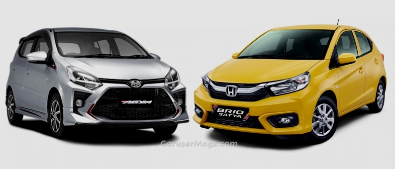 Honda Brio vs Toyota Agya