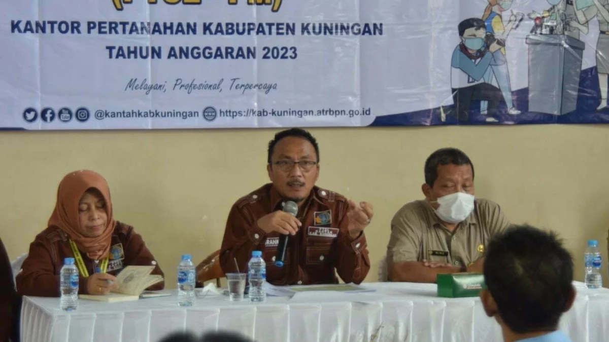 JUMAT BESOK, BPN Kuningan Akan Pasang Sepuluh Ribu Patok Batas