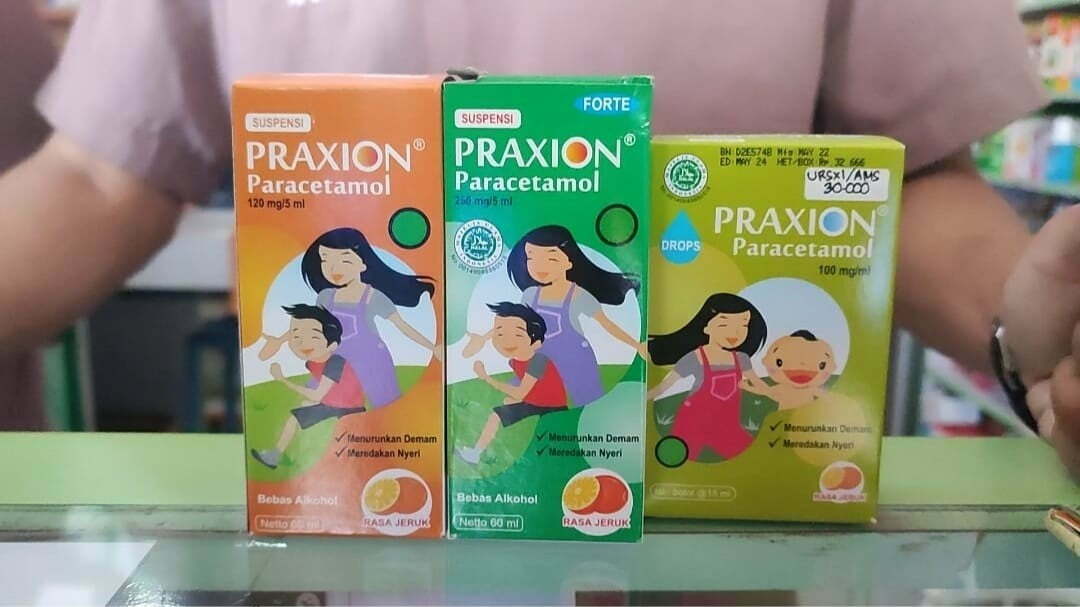 Obat Sirop Praxion Masih Beredar di Apotek