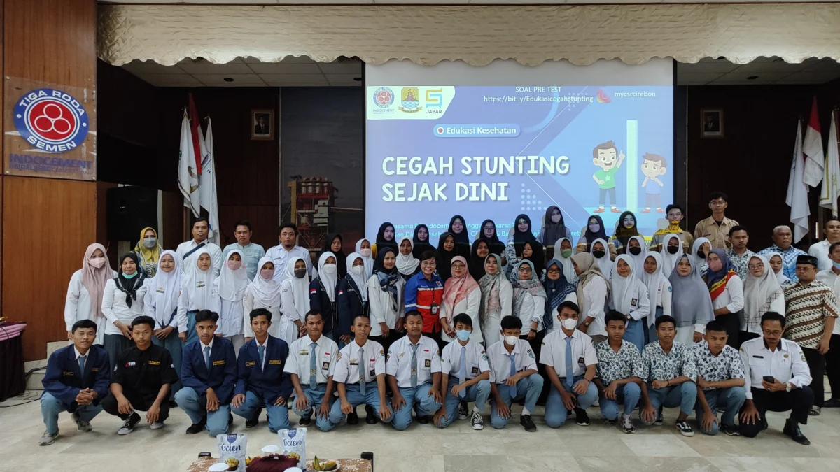 CSR PT ITP Pabrik Cirebon mengadakan Edukasi Cegah Stunting Sejak Dini