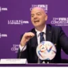 Presiden FIFA Gianni Infantino. --foto; Radarcirebon.id