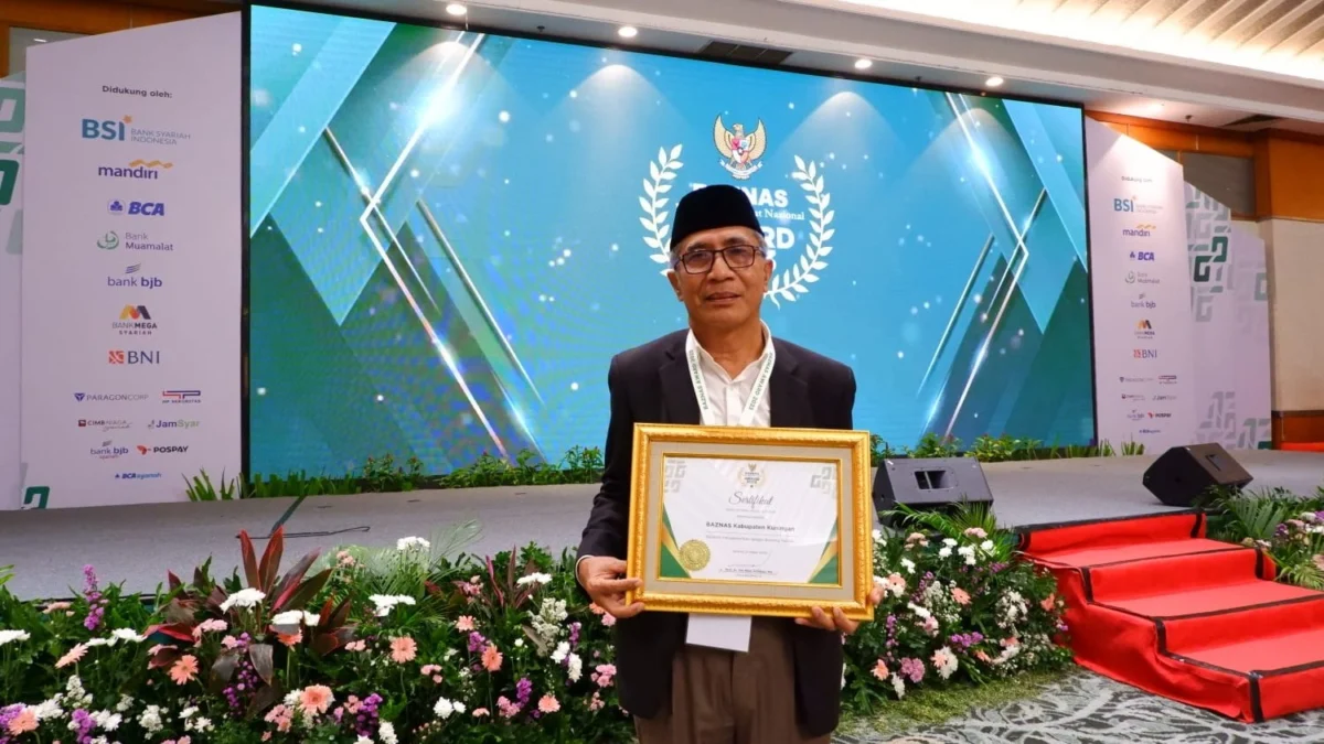 Baznas Kuningan Raih Penghargaan Baznas Award 2023