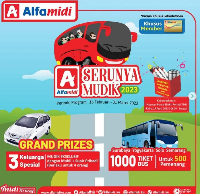 Mudik Gratis Alfamidi