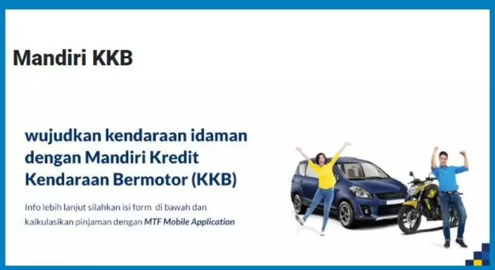 kredit kendaraan bank mandiri