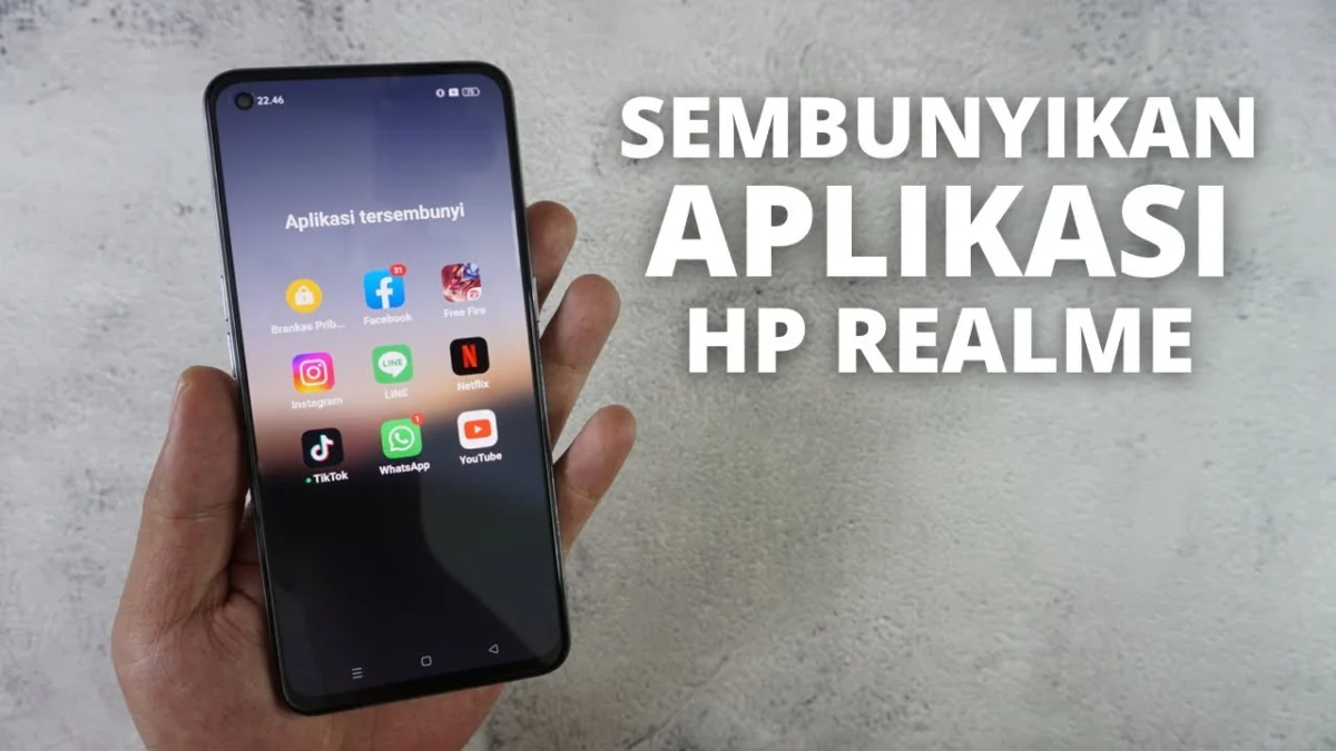 cara menyembunyikan aplikasi di hp realme