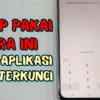 cara membuka aplikasi terkunci di hp vivo