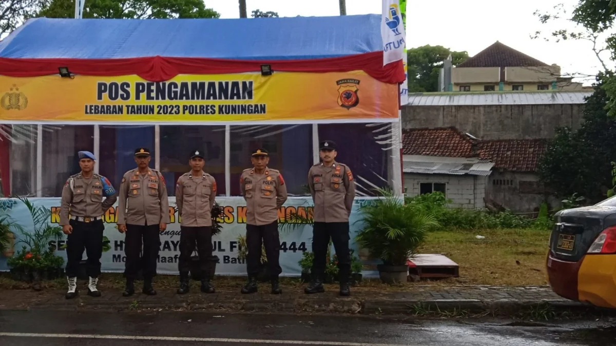 Anggota Polisi Siap Berutaga dalam Operasi Ketupat Lodaya 2023