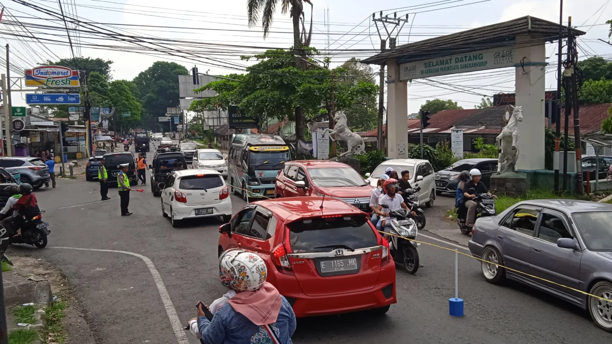 Lalu Lintas pada saat puncak arus balik