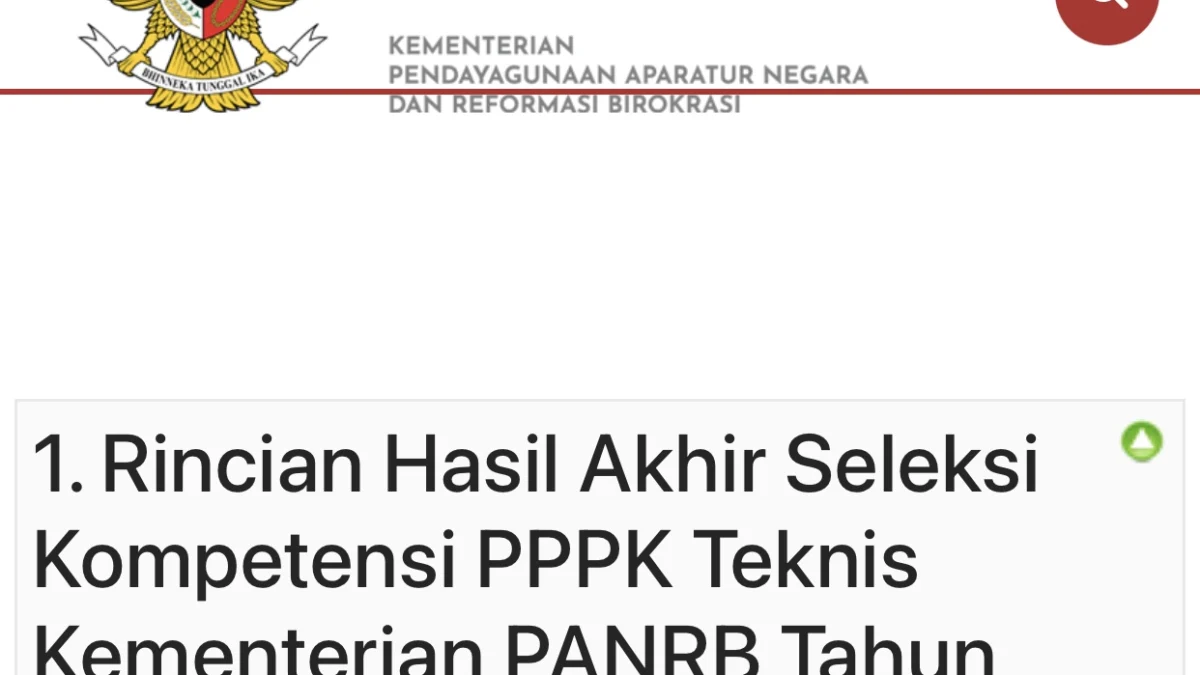 PPPK Teknis 2022