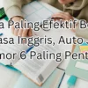 cara paling efektif belajar bahasa inggris bagi pemula