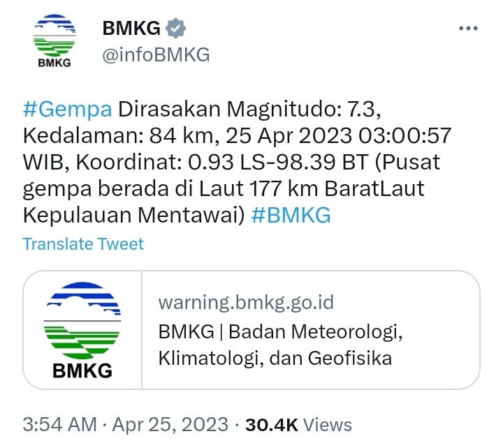 Gempa Bumi