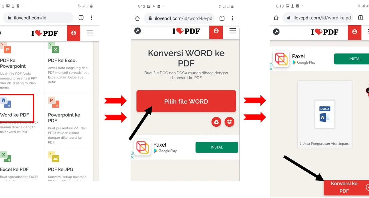 Lamaran kerja pdf