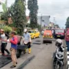 AMAN ! Persiapan Mudik Lebaran 2023, Perbaikan Jalan di Kuningan Dikebut