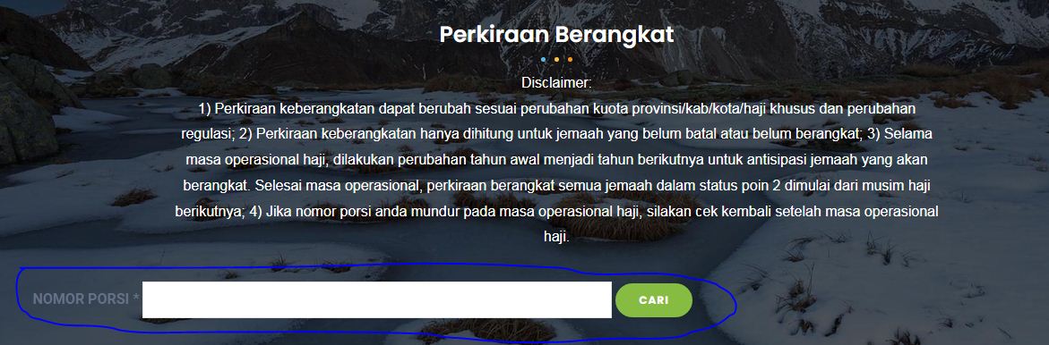 Kemenag go id Cek Keberangkatan Haji