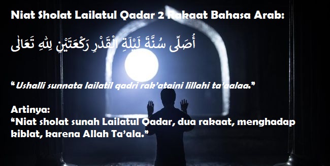 Niat Sholat Lailatul Qadar