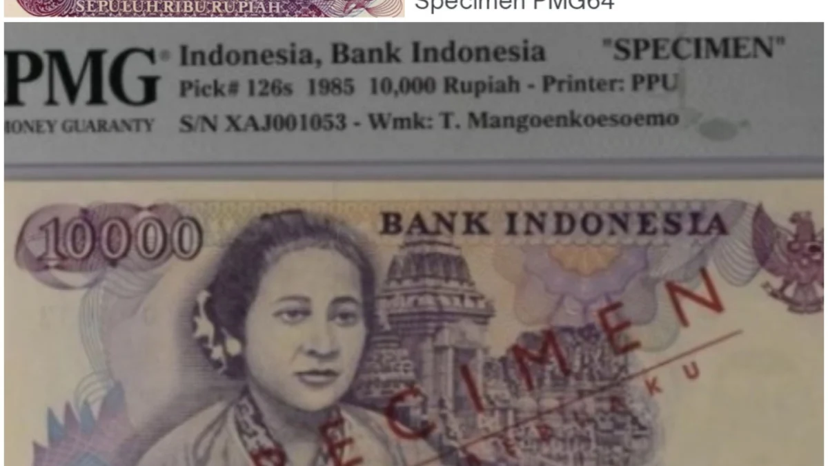 WOW BANGET! Uang 10 Ribu Gambar Kartini Harganya 10 Juta, Paling diincar Kolektor