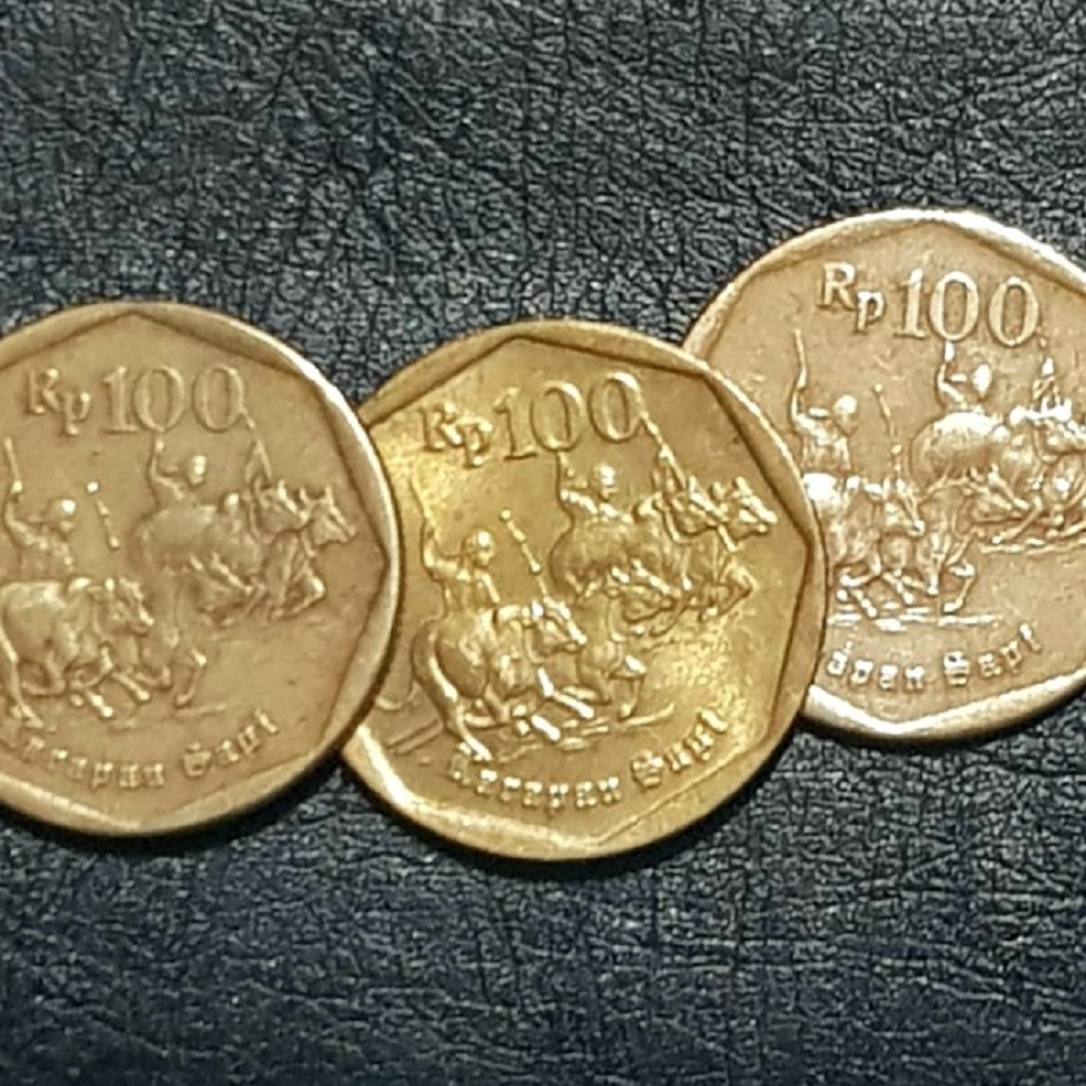 Uang Logam 100 Rupiah Gambar Karapan Sapi TERUS DIBURU KARENA MAHAL