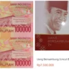 Uang Uncut 100ribu Emisi 2016 Kini Harganya Mendekati 10juta, Ini Kata BI