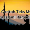 contoh teks MC acara islami