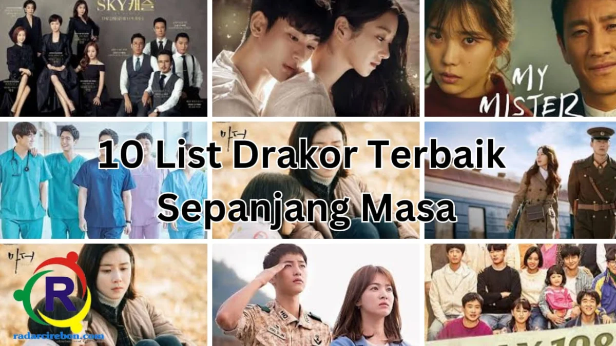 10 drakor terbaik sepanjang masa dengan rating tinggi