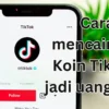 cara mencairkan koin tiktok jadi uang cash