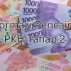 Informasi pencairan PKH tahap 2 tahun 2023.