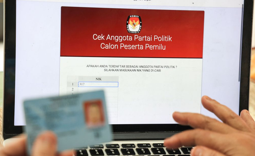 cara keluar dari partai politik secara online