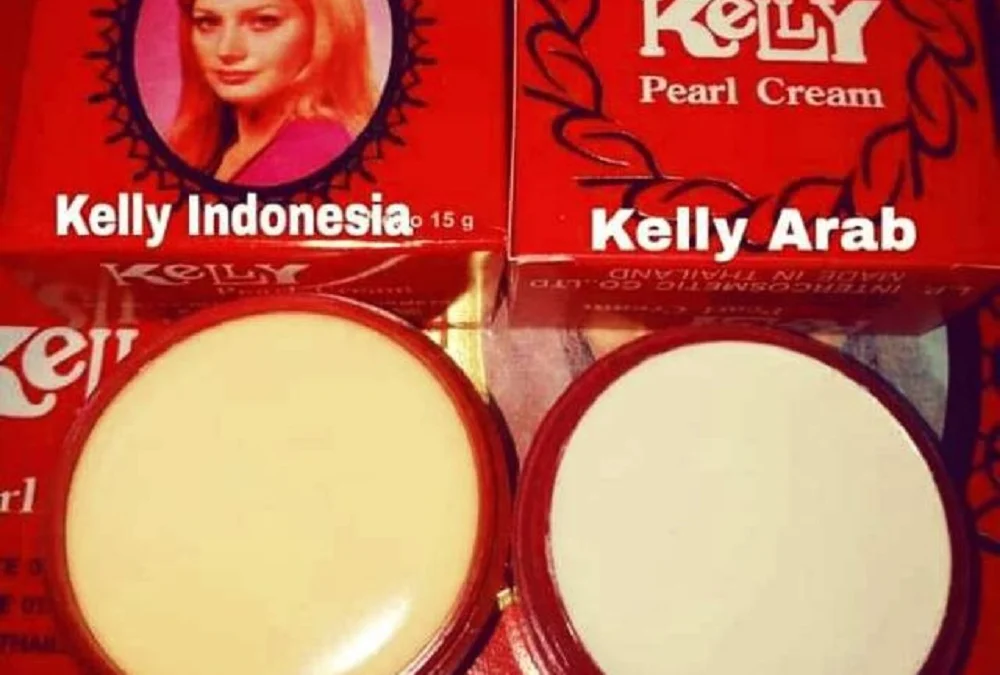 cara membedakan bedak Kelly asli atau palsu