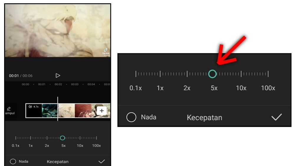 cara mempercepat video