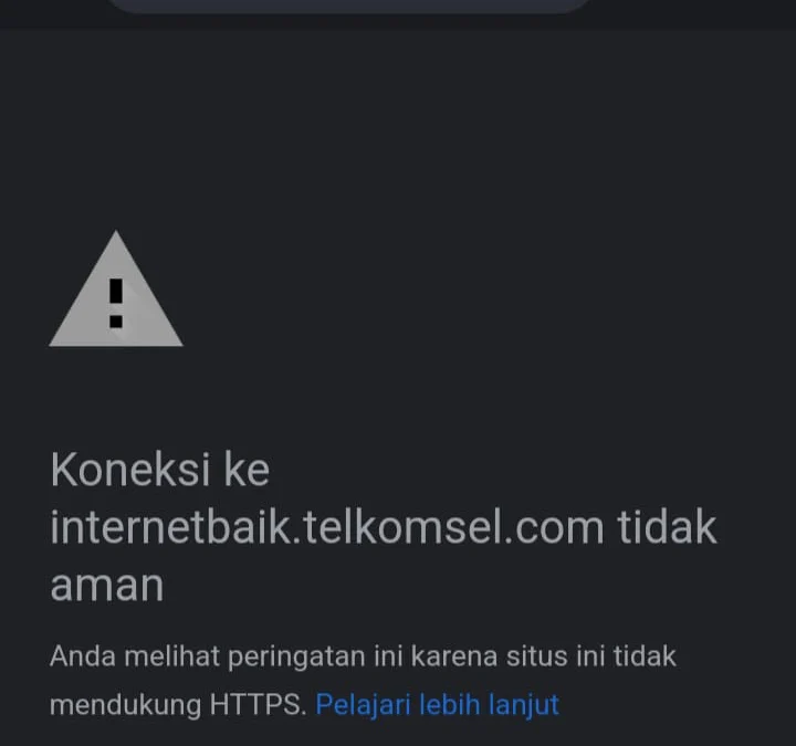 cara mengatasi https //internetbaik.telkomsel.com/block